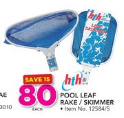 HTH Pool Leaf Rake/Skimmer-Each