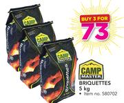 Camp Master Briquettes-5kg For 3