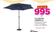 3m Round Ubmrella-Each