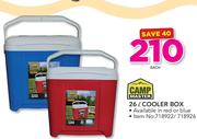 Camp Master 26Ltr Cooler Box-Each