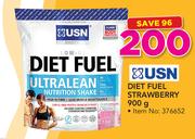 USN Diet Fuel Strawberry-900g Each