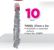 Tinsel 37mm x 2m-Each