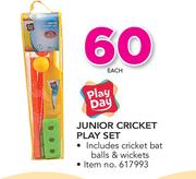 Play Day Junior Crickrt Play Set-Each