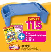 Lapdesk + Free Childrens Books