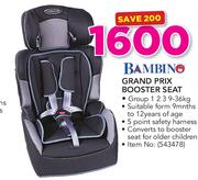 Bambino Grand Prix Booster Seat