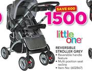 Little One Reversible Stroller Grey