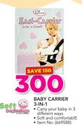 Soft Beginnings Baby Carrier 3-In-1