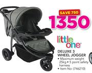 1Little One Deluxe 3 Wheel Jogger