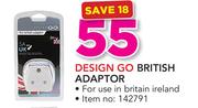 Design Go British Adaptor