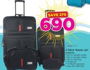 Mainstays 4 Piece Travel Set(C0328-S4)