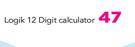 Logik 12 Digit Calculator