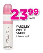 Yardley White Satin-Each
