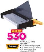 Fellowes A4 Guillotine Fusion