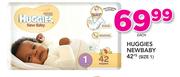 Huggies New Baby 42's-Each