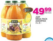 Just Mega Pack-3x2Ltr Per Pack