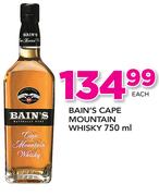 Bain's Cape Mountain Whisky-750ml 