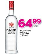 Pushkin Vodka-750ml