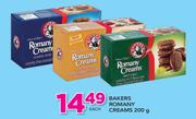 Bakers Romany Creams-200g Each