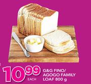 G&G Fino/Agogo Family Loaf-800g Each