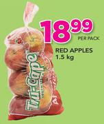 Red Apples-1.5kg Per Pack