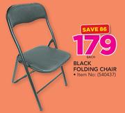 Black Folding Chair-Each
