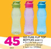 Go Pure Flip Top Bottles KHB111-Each