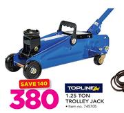 Topline 1.25 Ton Trolley Jack