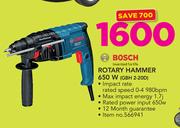 Bosch Rotary Hammer 650W GBH-2-20D