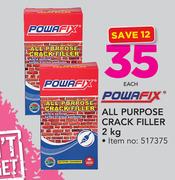 Powafix All Purpose Crack Filler-2Kg Each