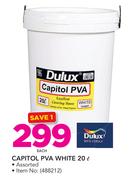 Dulux Capitol PVA White-20Ltr