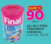 Final All In 1 Pool Treatment Chemical-Each