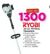 Ryobi 30cc Petrol Trimmer