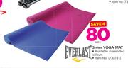 Everlast 3mm Yoga Mat-Each