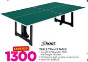 Shoot Table Tennis Table