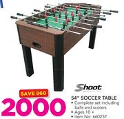 Shoot 54" Soccer Table