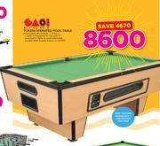 Easi Eight Token Operated Pool Table