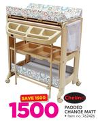 Chelino Padded Change Matt