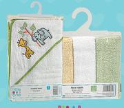 Little One 90x90 Hooded Towel Unisex