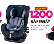 Safeway Moto X1 Car Seat