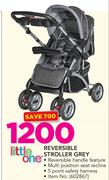 Little One Reversible Stroller Grey