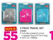 3 Piece Travel Set T3082