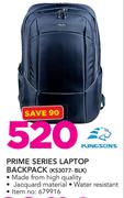 Kingsons Prime Series Laptop Backpack