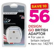 Design Go British Adaptor