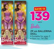 Barbie 29Cm Ballerina Doll-Each