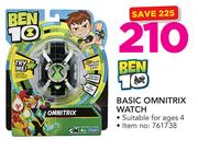 Ben 10 Basic Omnitrix Watch