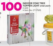 Santa's Trading Indoor Star Tree Topper Light