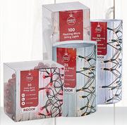 Santa's Trading 25 Flashing Fairy Lights Indoor White
