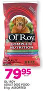 Ol'Roy Adult Dog Food Assorted-8Kg