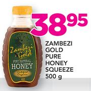 Zambezi Gold Pure Honey Squeeze-500g
