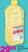 Sunfoil Sunflower Oil-2Ltr